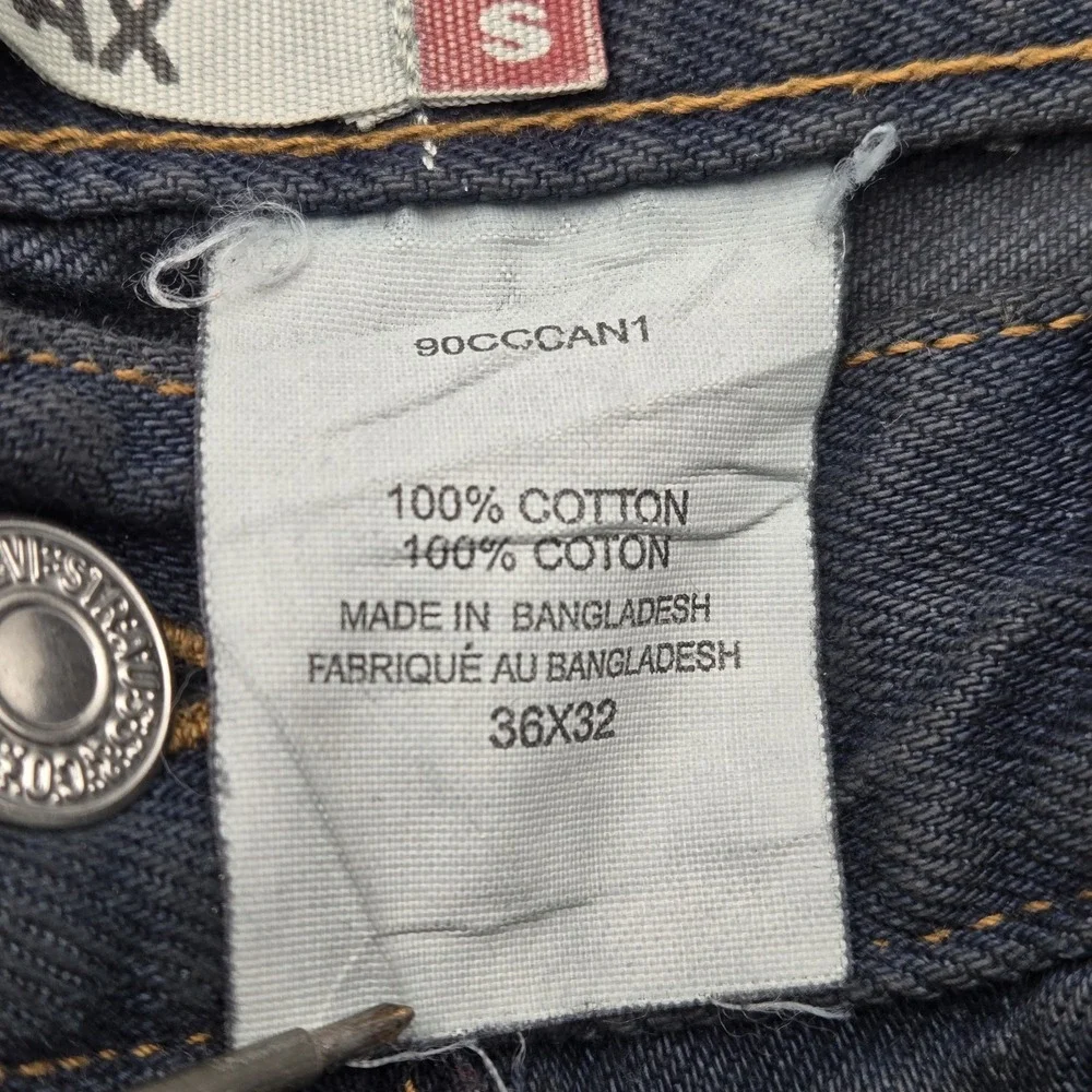 Vtg Levi's Jeans Mens‎ 36x32 Blue Relaxed Fit Denim Pants 5 pocket
